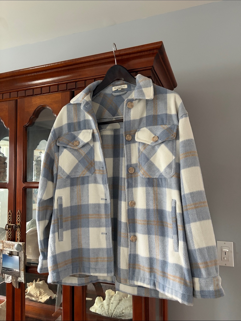 Workshop Plaid Shacket